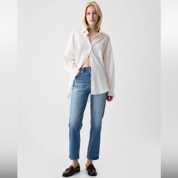 GAP Cheeky Straight High Rise Jeans - Picture 3 of 9